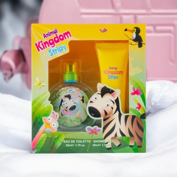 Animal Kingdom Stripy Eau De Toilette Shower Gel for Kids 50ML