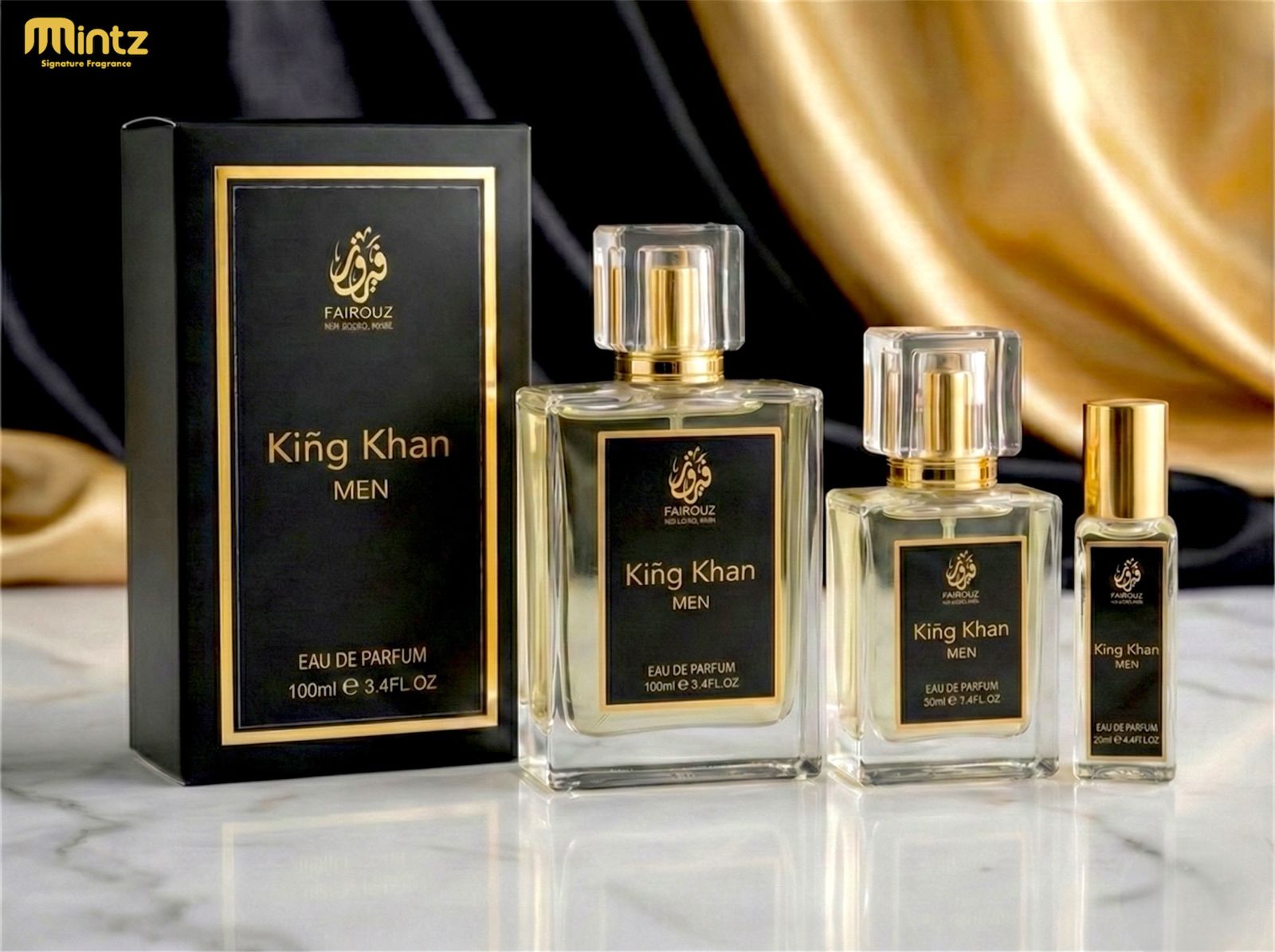 Fairouz Kiñg Khan – Non-Alcoholic Eau De Parfum for Men