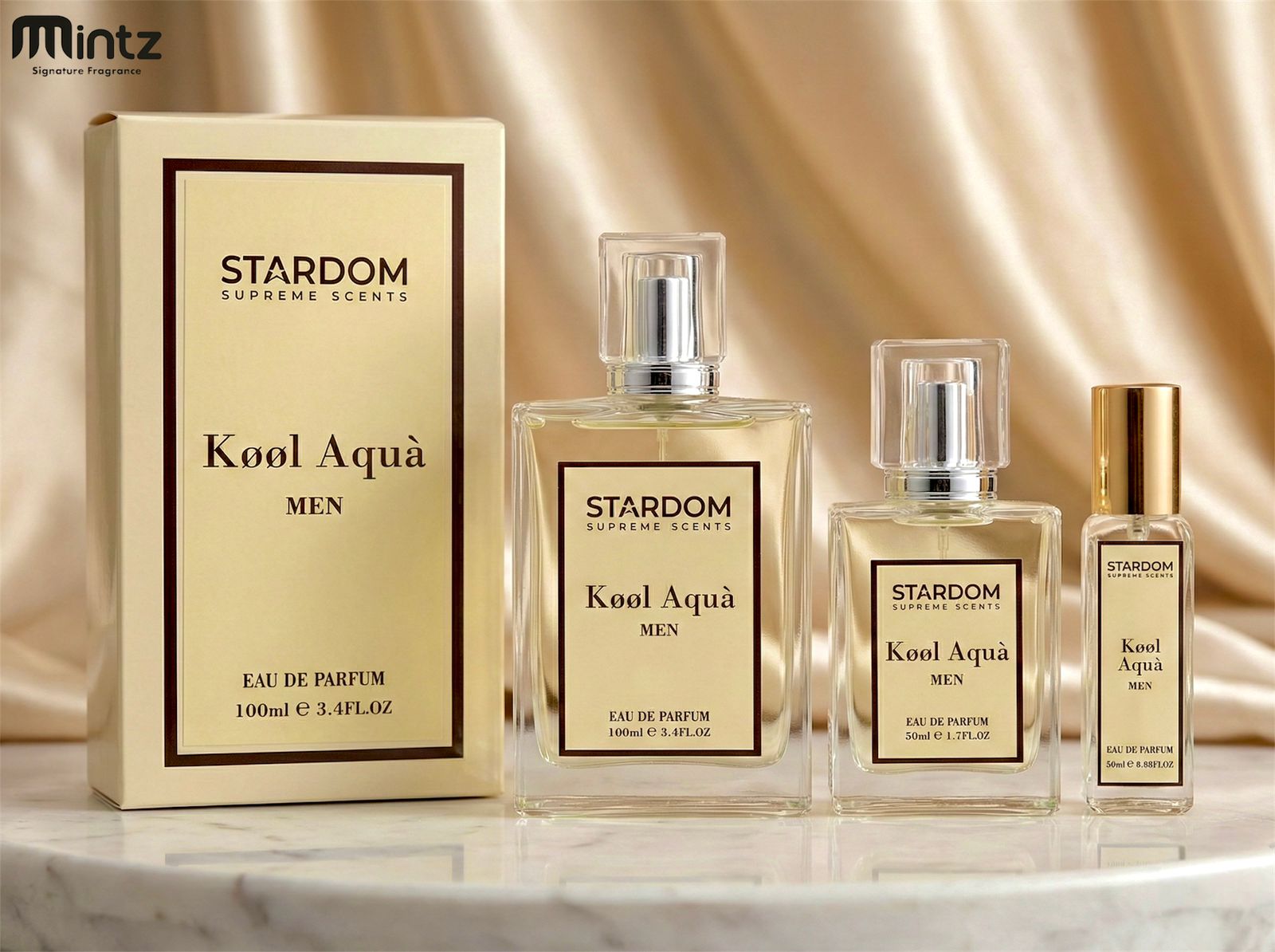 Stardom Køøl Aquà – Eau De Parfum for Men
