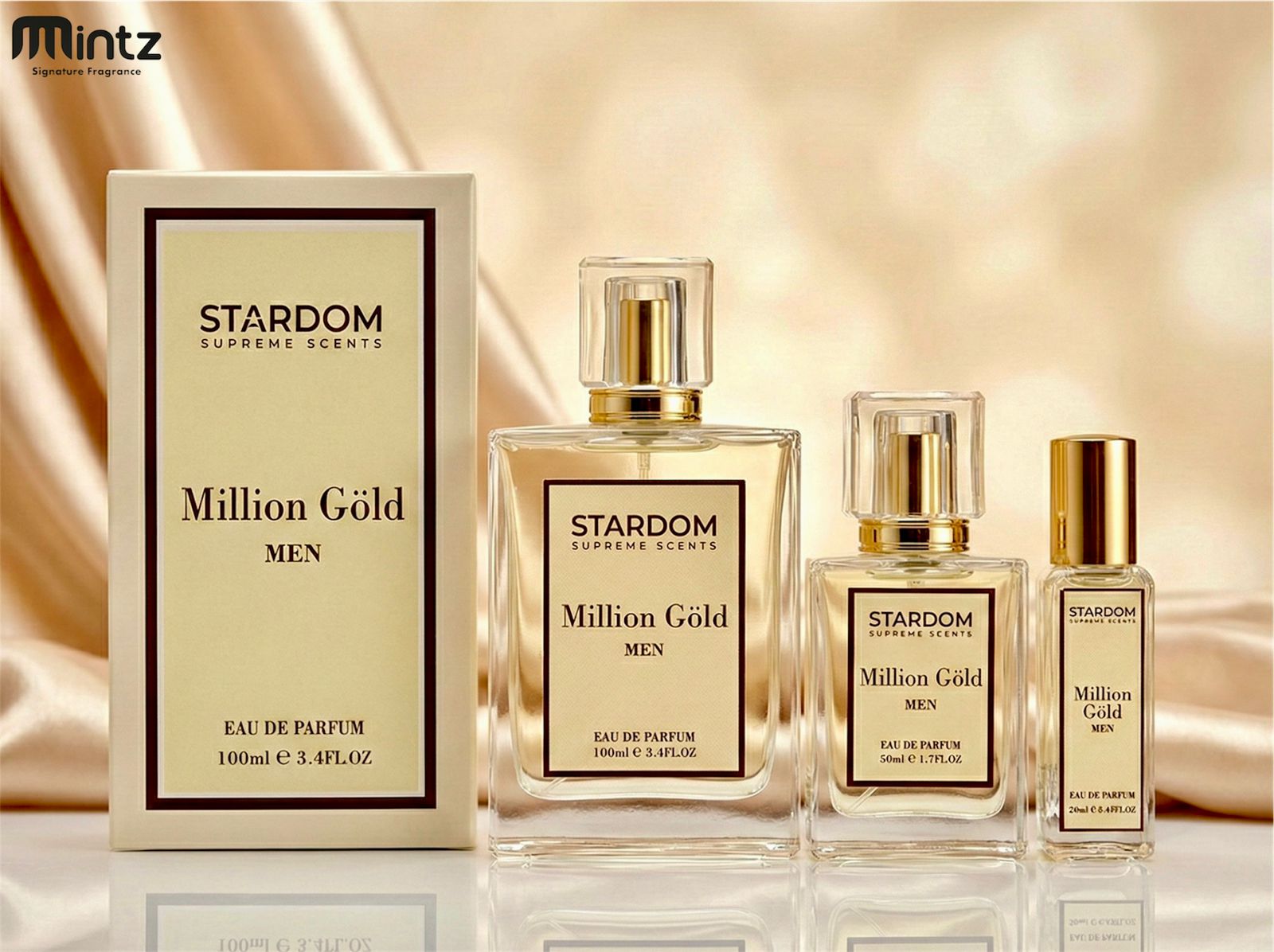 Stardom Million Göld – Eau De Parfum for Men