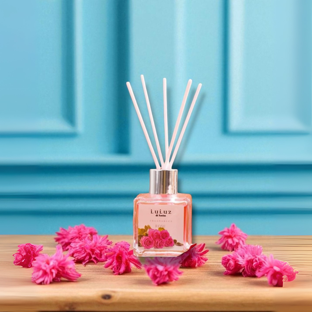 LULUZ di Lusso Reed Diffuser – Rose Elegance 50ML